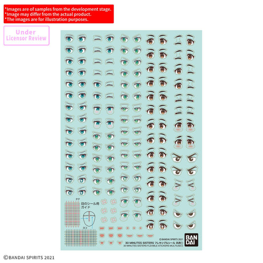 BANDAI - 30 MINUTES SISTERS 30MS FLEXIBLE STICKERS MULTIUSE 1 MODEL KIT n.a.