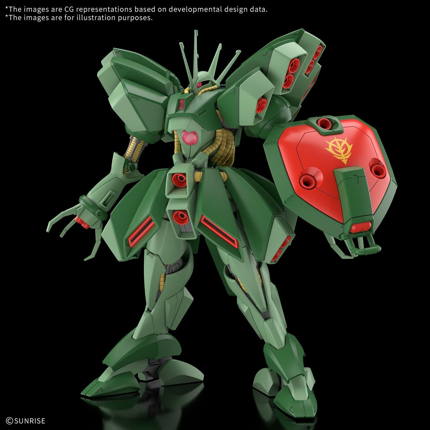 BANDAI HG HAMMA-HAMMA 1/144 MODEL KIT 13 cm
