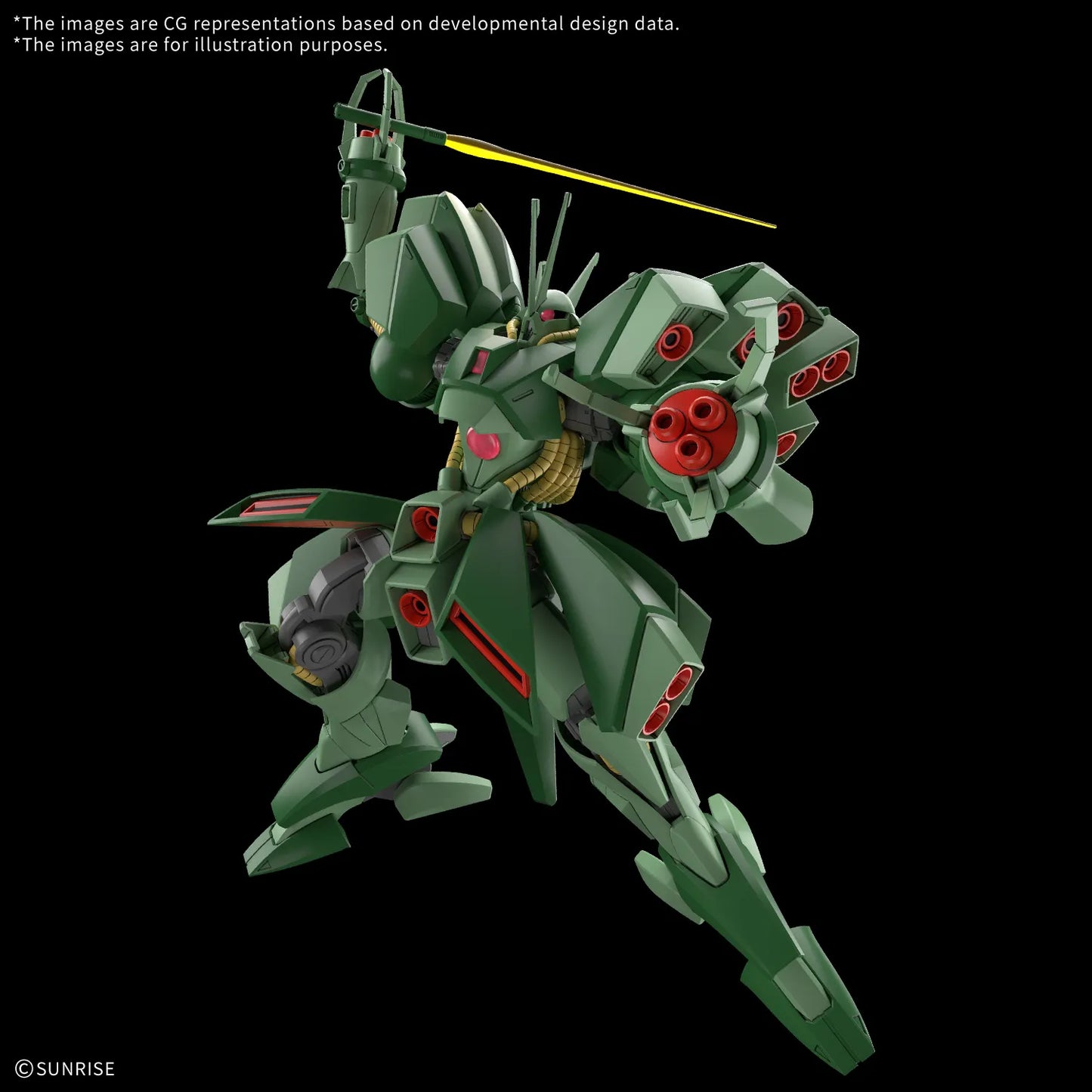 BANDAI HG HAMMA-HAMMA 1/144 MODEL KIT 13 cm