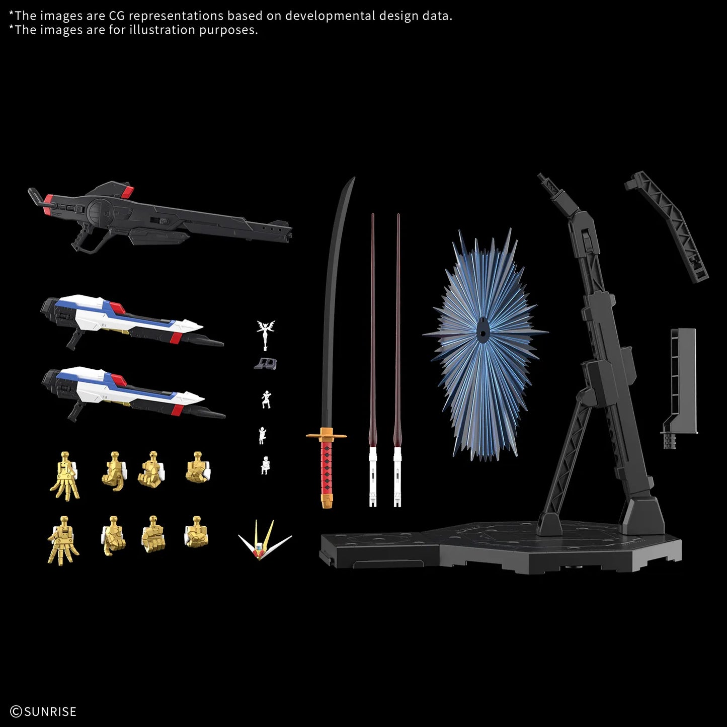 BANDAI - GUNDAM MG EX MIGHTY STRIKE FREEDOM 1/100 MODEL KIT 19 cm