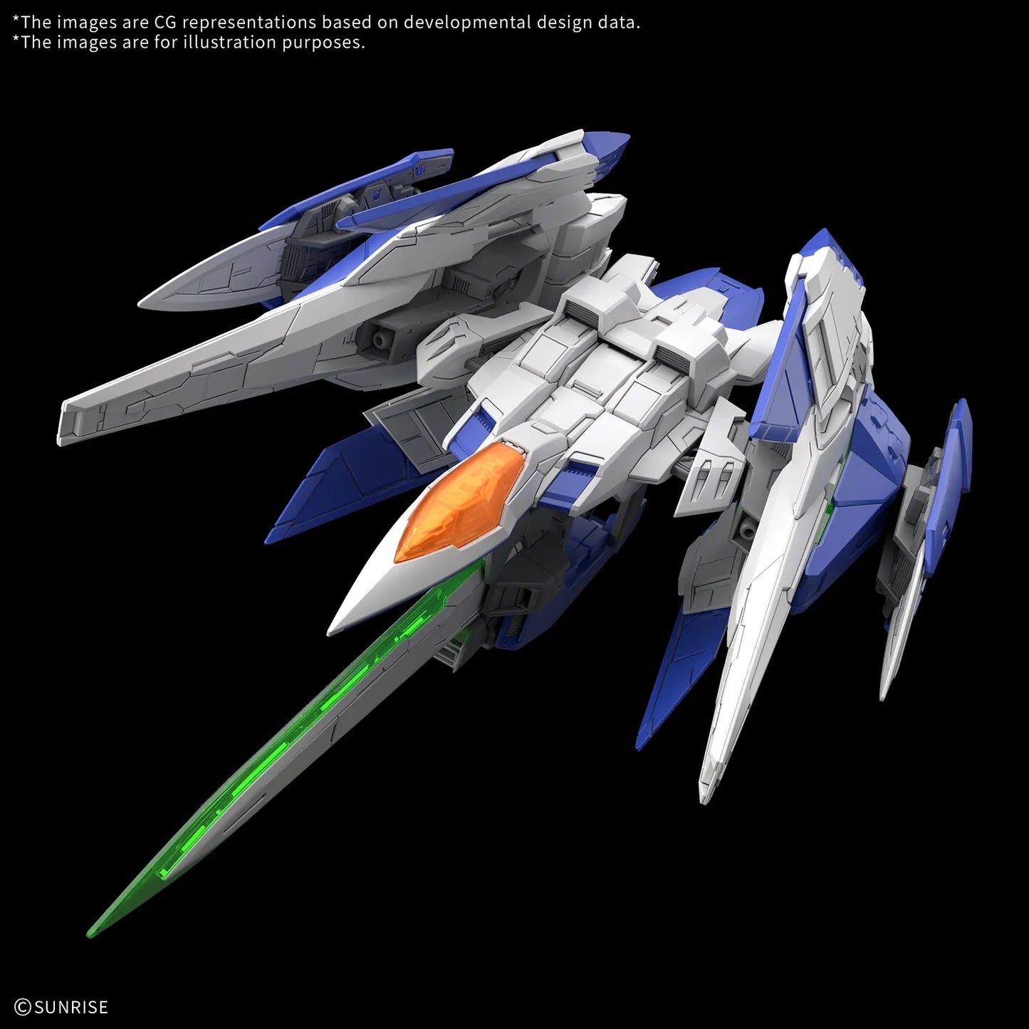 BANDAI MG SD 00 RAISER MODEL KIT 13 cm