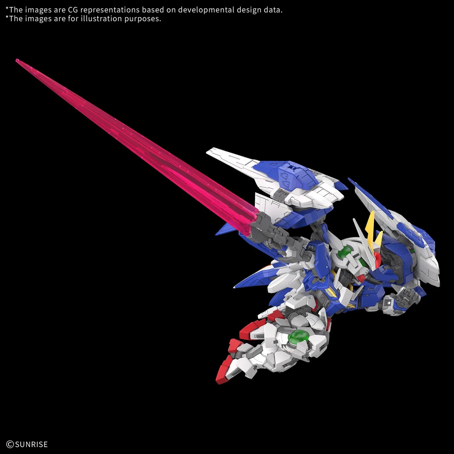 BANDAI MG SD 00 RAISER MODEL KIT 13 cm
