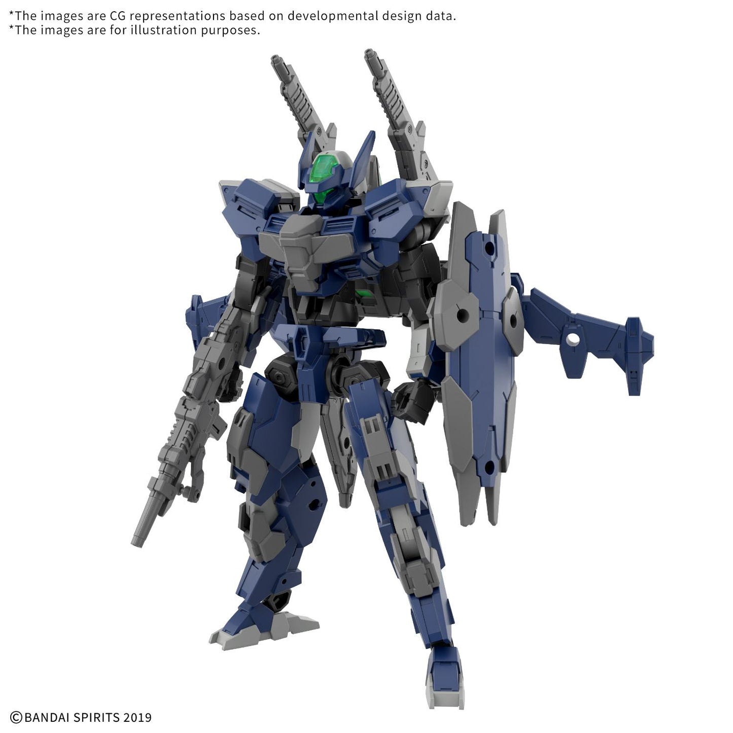 BANDAI - 30 MINUTES MISSIONS 30MM EEXM-40 IGLIGHT HIGH-MOBILITY TYPE 1/144 MODEL KIT 13 cm