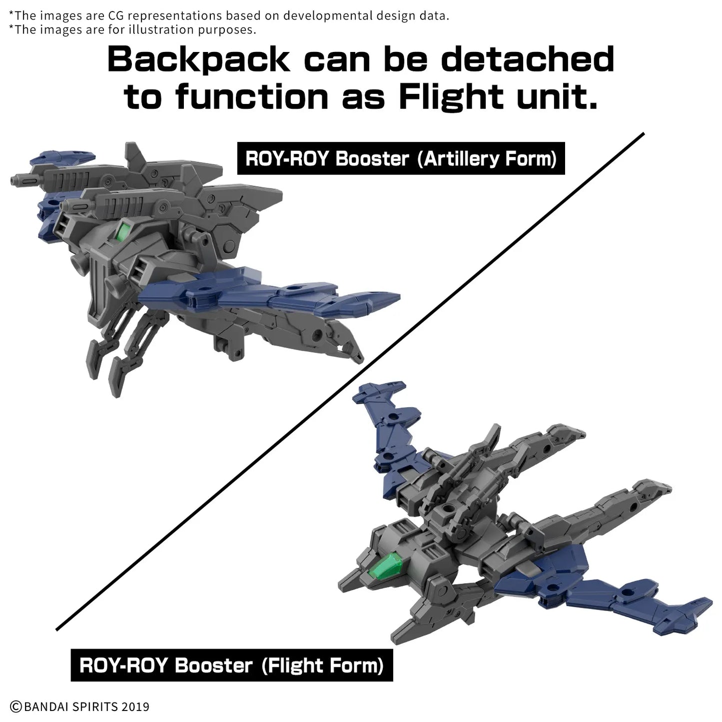BANDAI - 30 MINUTES MISSIONS 30MM EEXM-40 IGLIGHT HIGH-MOBILITY TYPE 1/144 MODEL KIT 13 cm