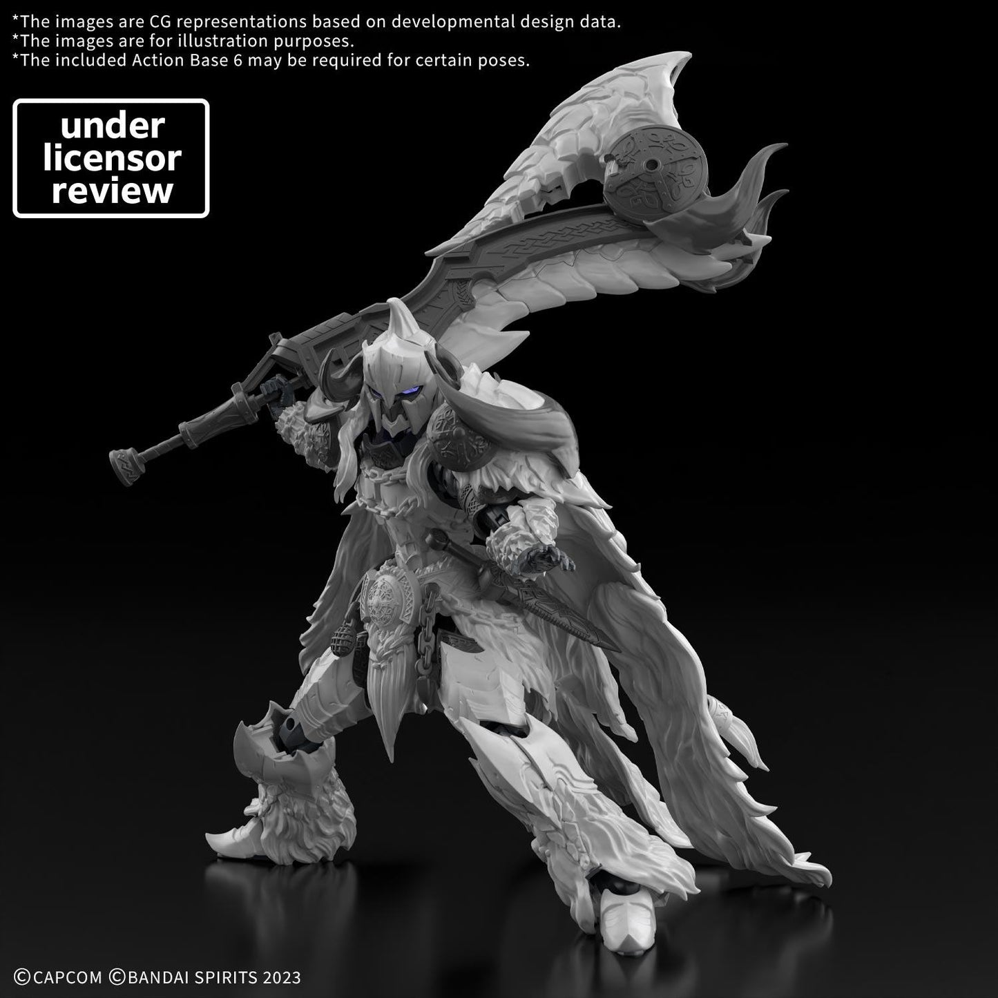 BANDAI - MONSTER HUNTER 30MF MONSTER HUNTER WILDS ARKVELD EQUIPMENT ARKVULCAN SERIES MODEL KIT 13 cm