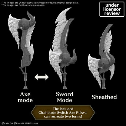 BANDAI - MONSTER HUNTER 30MF MONSTER HUNTER WILDS ARKVELD EQUIPMENT ARKVULCAN SERIES MODEL KIT 13 cm