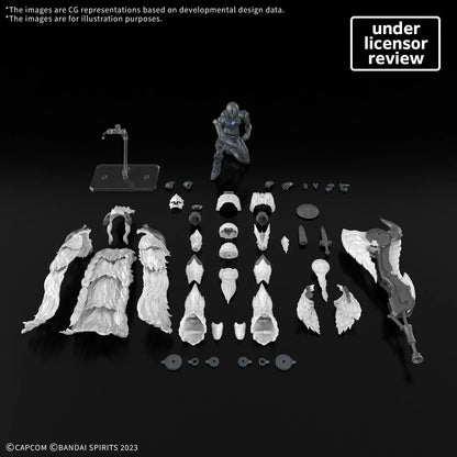 BANDAI - MONSTER HUNTER 30MF MONSTER HUNTER WILDS ARKVELD EQUIPMENT ARKVULCAN SERIES MODEL KIT 13 cm