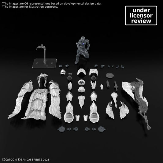 BANDAI - MONSTER HUNTER 30MF MONSTER HUNTER WILDS ARKVELD EQUIPMENT ARKVULCAN SERIES MODEL KIT 13 cm