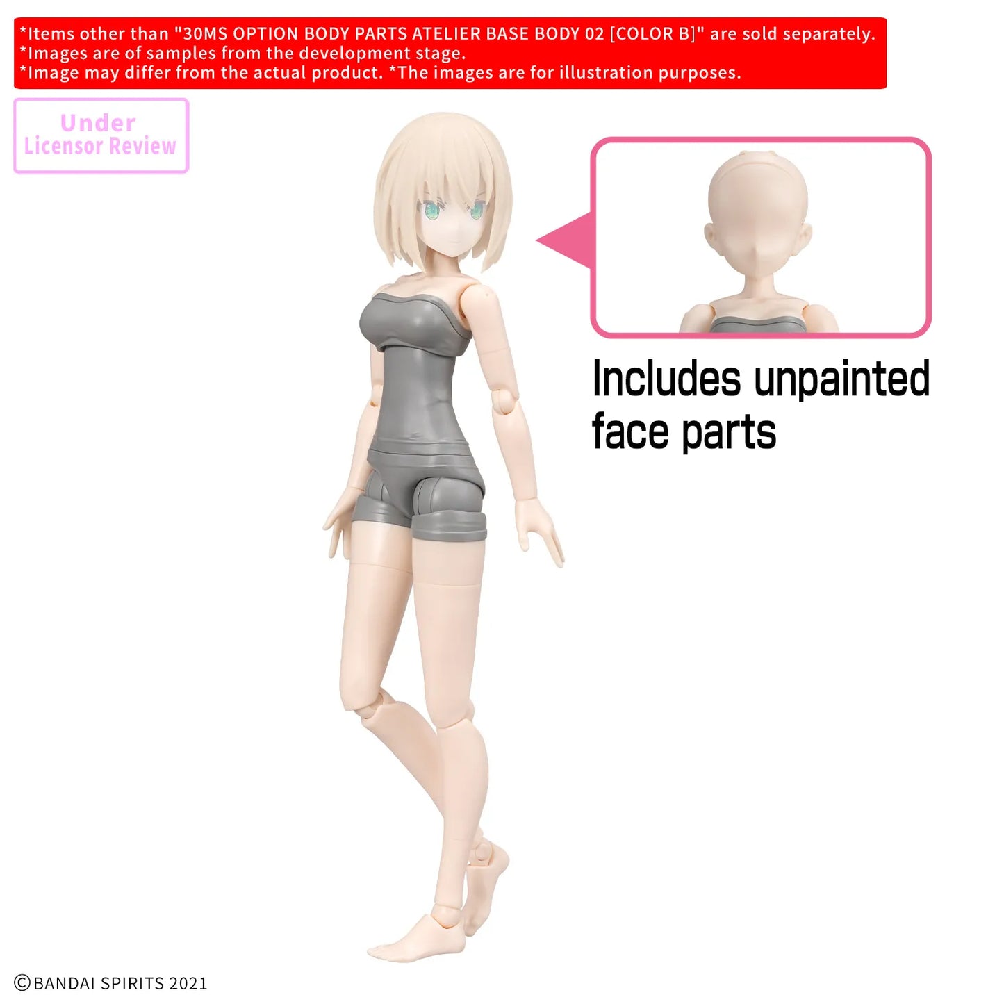 BANDAI - 30 MINUTES SISTERS 30MS OPT BODY PARTS ATELIER BASE BODY 02 COLOR B MODEL KIT n.a.