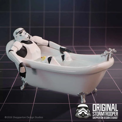 NEMESIS NOW - STAR WARS STORMTROOPER SPLISH SPLASH FIGURA 17 cm