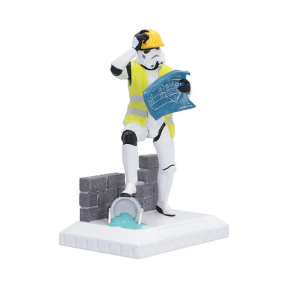 NEMESIS NOW - STAR WARS STORMTROOPER HIT BRICK WALL FIGURA 17.5 cm
