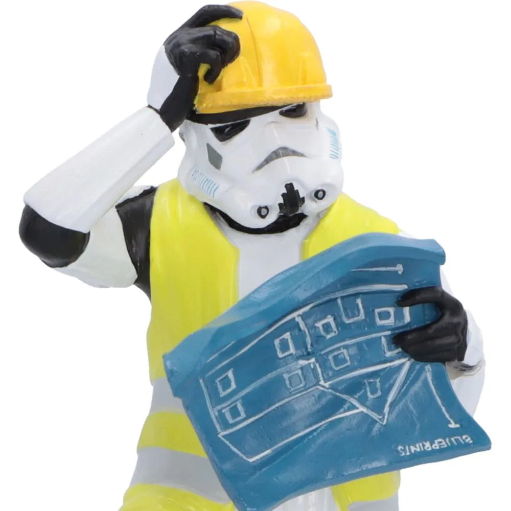 NEMESIS NOW - STAR WARS STORMTROOPER HIT BRICK WALL FIGURA 17.5 cm