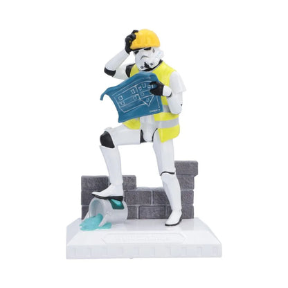 NEMESIS NOW - STAR WARS STORMTROOPER HIT BRICK WALL FIGURA 17.5 cm