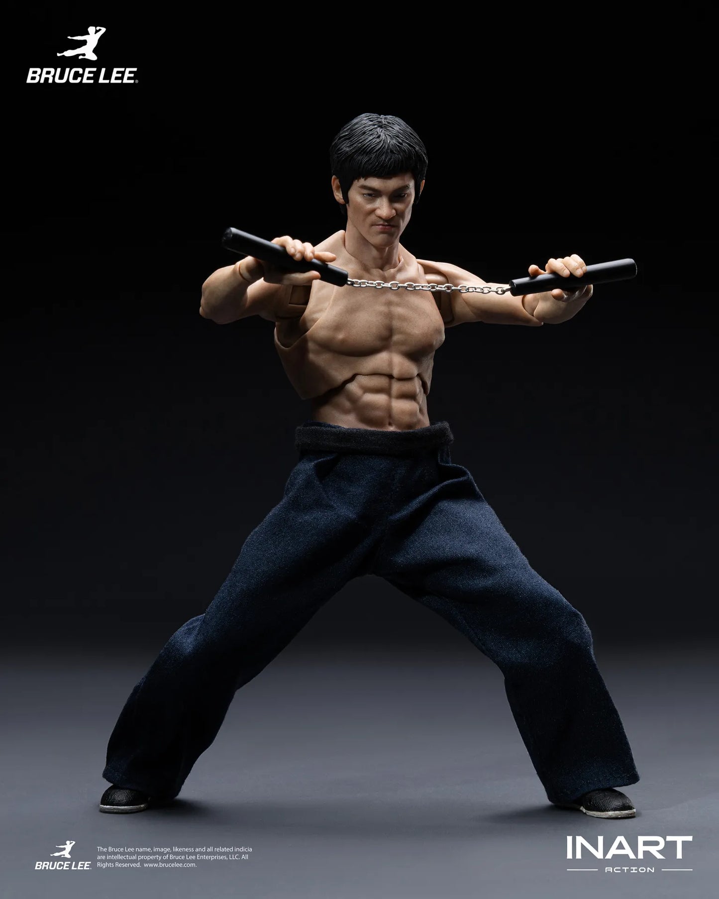 INART - BRUCE LEE BRUCE LEE (KUNG FU OUTFIT) COLLECTIBLE 1/12 ACTION FIGURE 15.5 cm