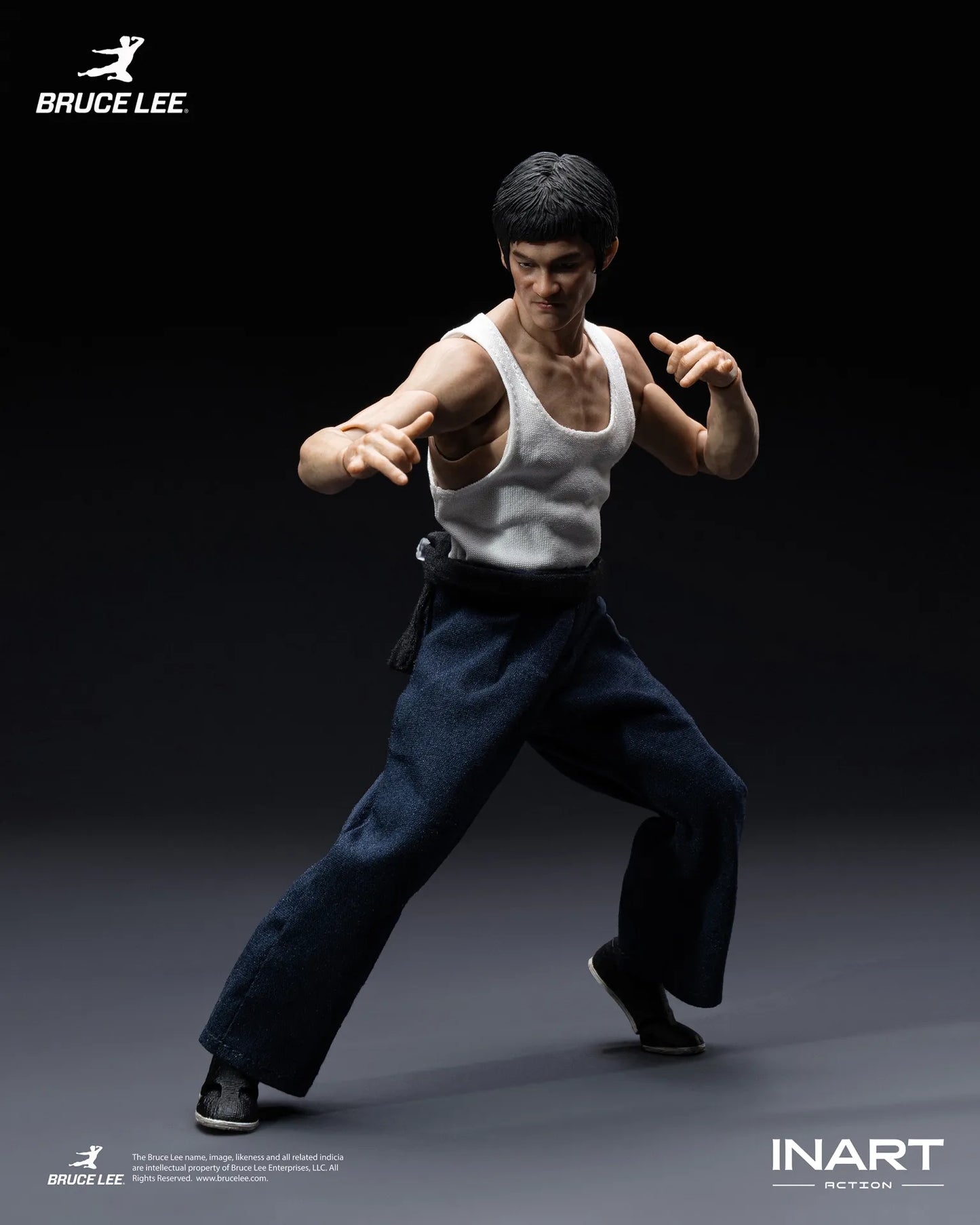 INART - BRUCE LEE BRUCE LEE (KUNG FU OUTFIT) COLLECTIBLE 1/12 ACTION FIGURE 15.5 cm