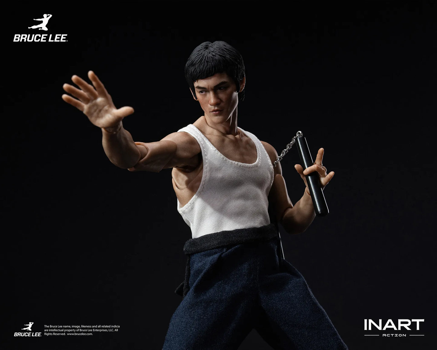 INART - BRUCE LEE BRUCE LEE (KUNG FU OUTFIT) COLLECTIBLE 1/12 ACTION FIGURE 15.5 cm