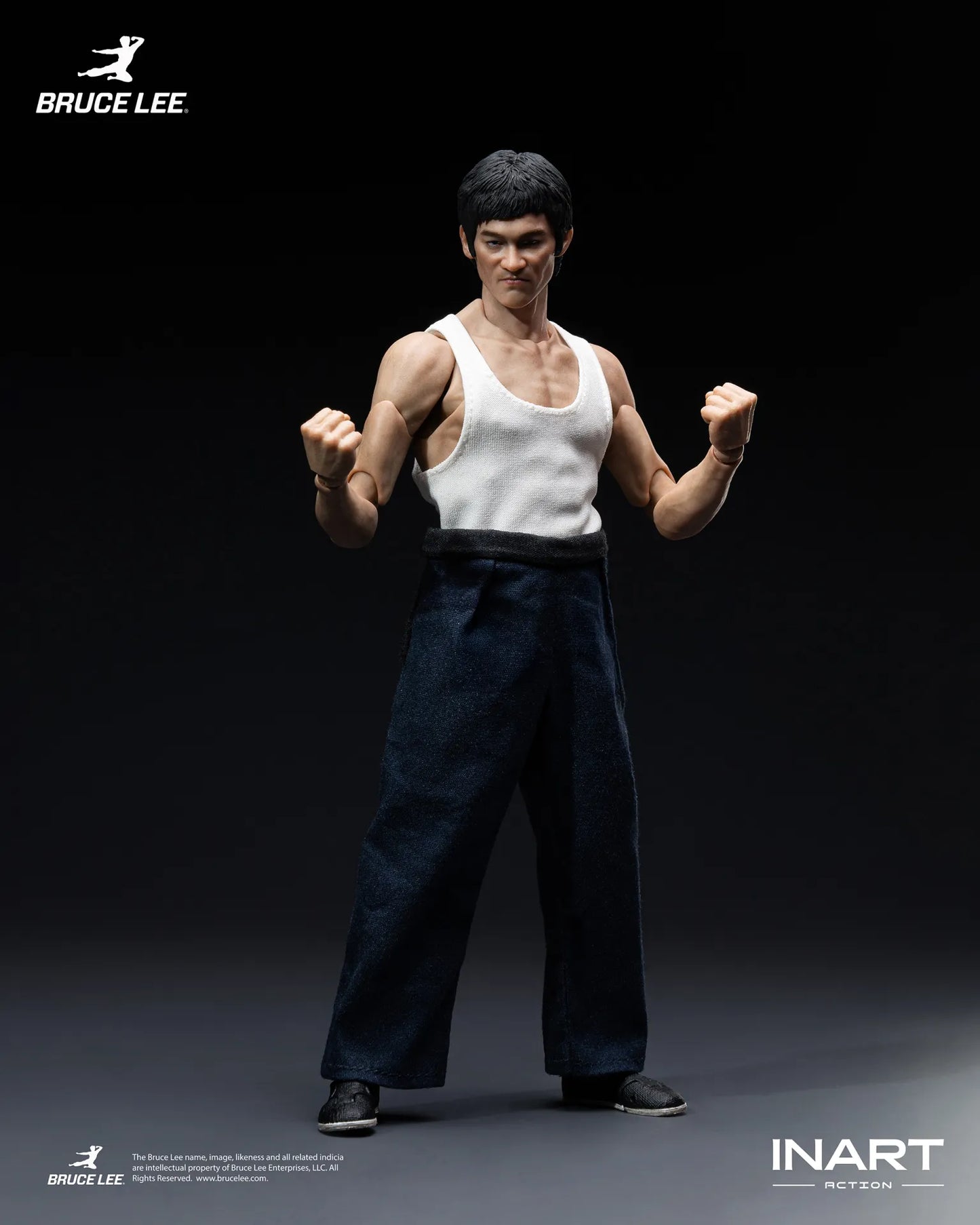 INART - BRUCE LEE BRUCE LEE (KUNG FU OUTFIT) COLLECTIBLE 1/12 ACTION FIGURE 15.5 cm