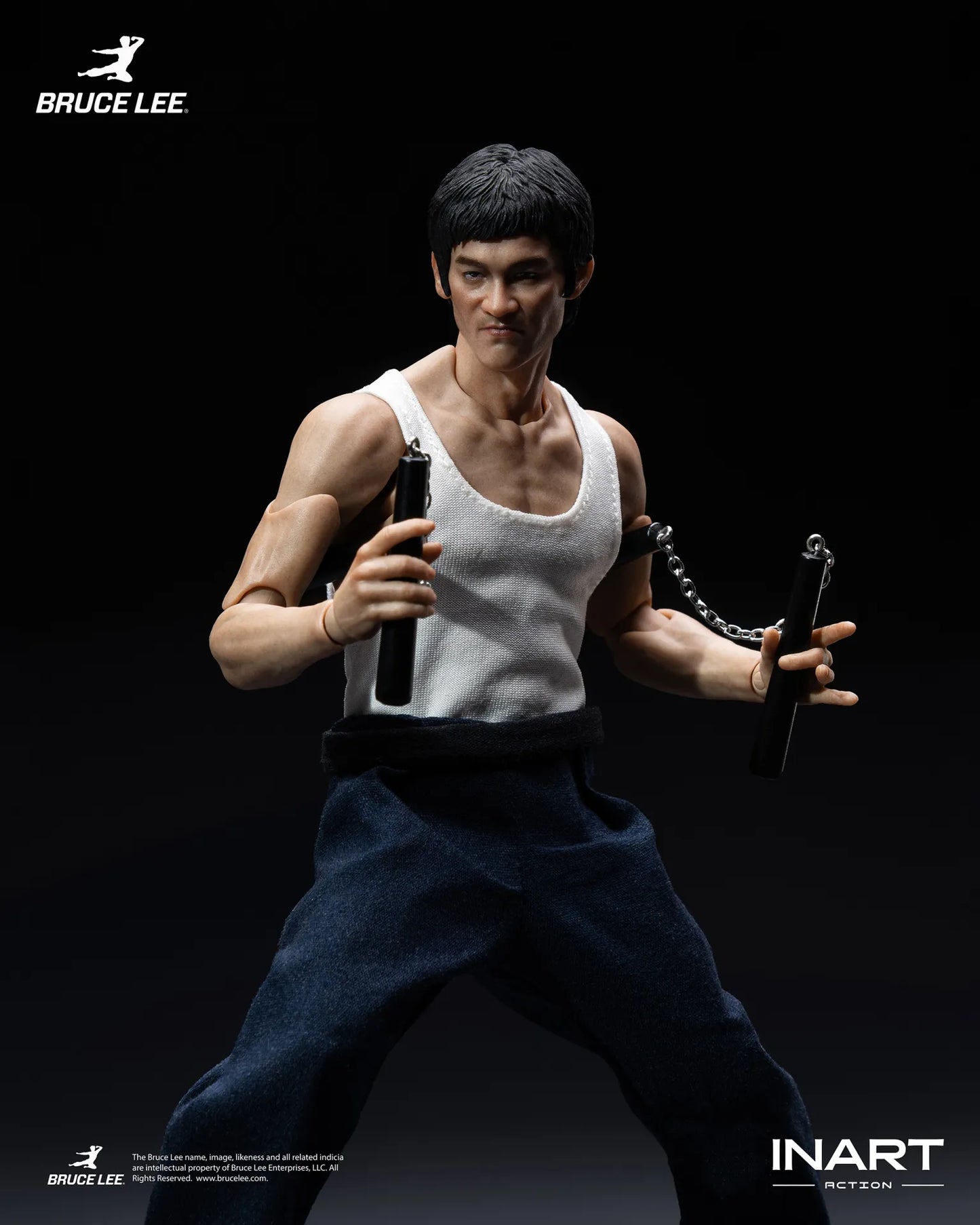 INART - BRUCE LEE BRUCE LEE (KUNG FU OUTFIT) COLLECTIBLE 1/12 ACTION FIGURE 15.5 cm