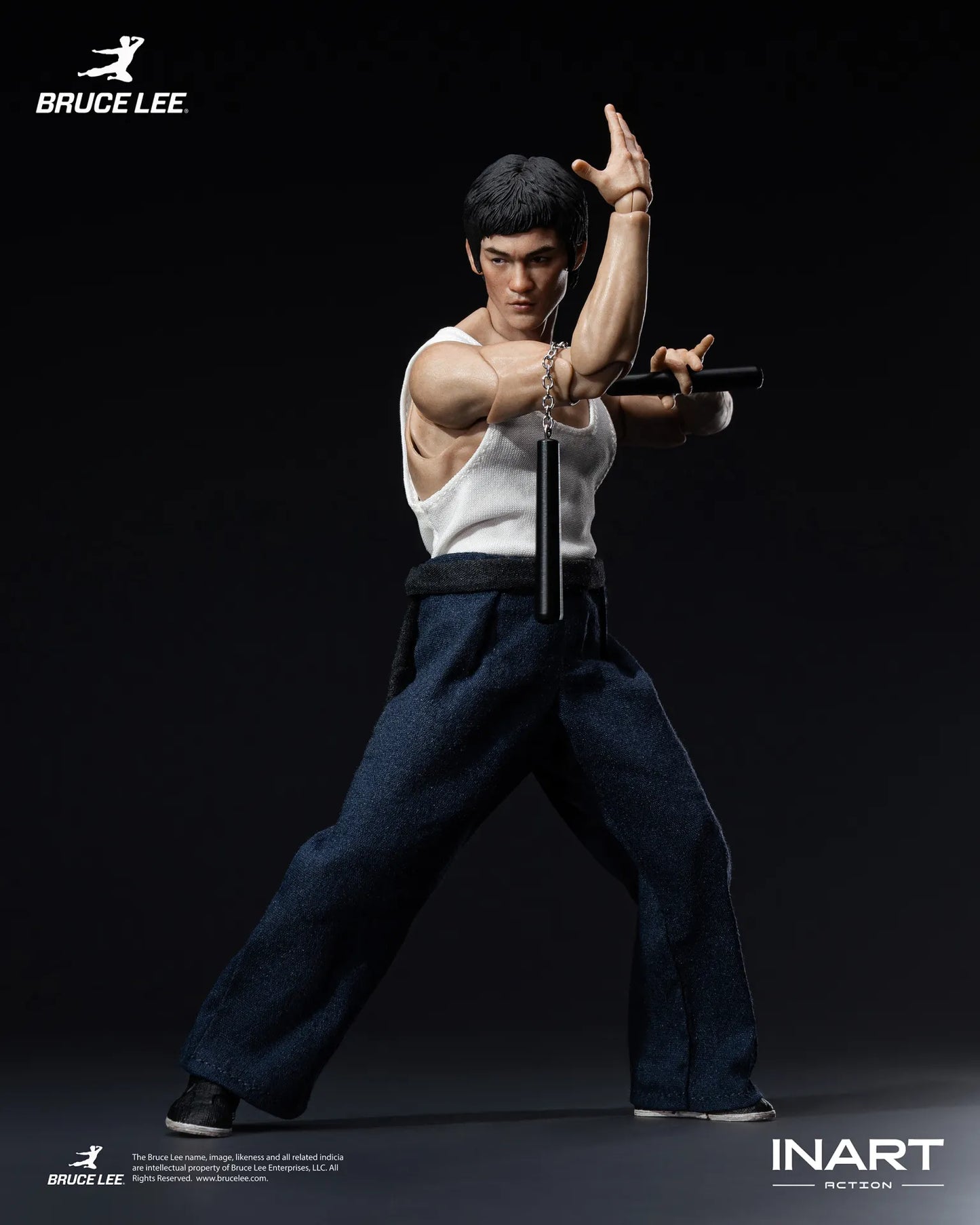 INART - BRUCE LEE BRUCE LEE (KUNG FU OUTFIT) COLLECTIBLE 1/12 ACTION FIGURE 15.5 cm