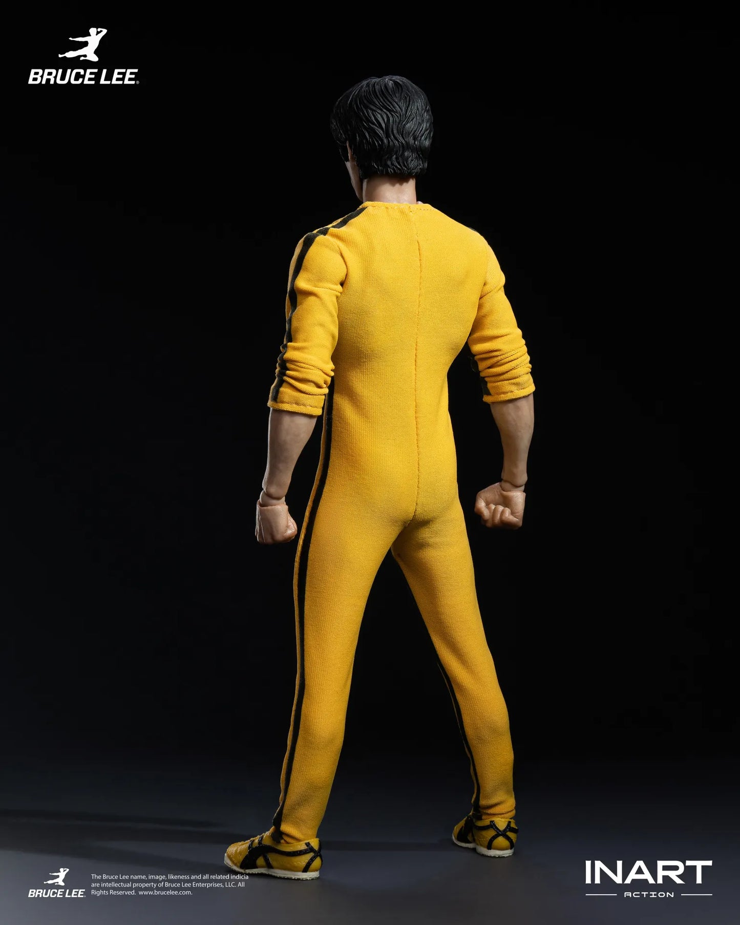 INART - BRUCE LEE BRUCE LEE (YELLOW JUMPSUIT) COLLECTIBLE 1/12 ACTION FIGURE 15.5 cm