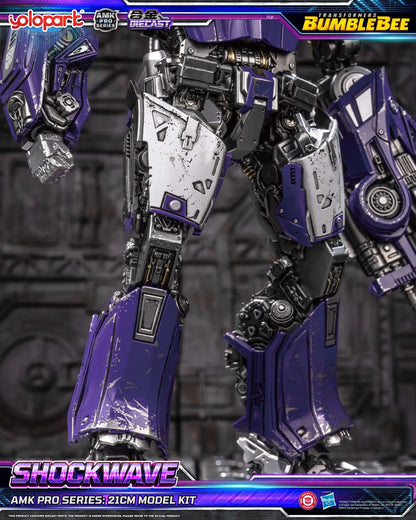 YOLOPARK BUMBLEBEE & SHOCKWAVE - TRANSFORMERS MOVIE AMK PRO MODEL KIT 21 cm