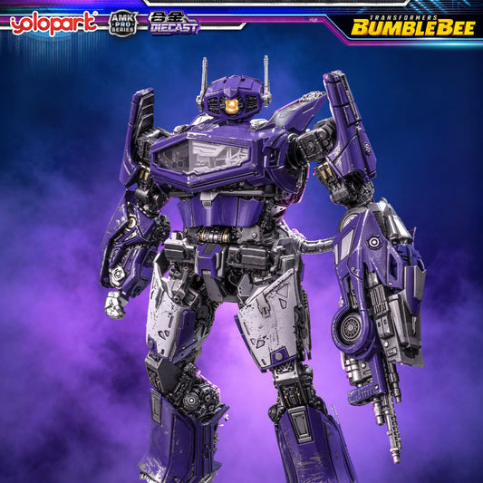 YOLOPARK BUMBLEBEE & SHOCKWAVE - TRANSFORMERS MOVIE AMK PRO MODEL KIT 21 cm