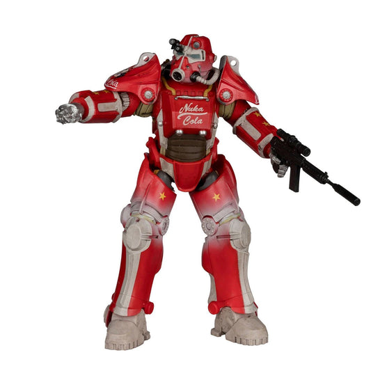 MCFARLANE TOYS 25 - FALLOUT MCFARLANE ELITE EDITION 7INCH FALLOUT 3 REMAST T-45B NUKA COLA ACTION FIGURE 18 cm