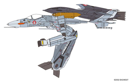 HASEGAWA - MACROSS MACROSS ZERO VF-0A GERWALK GHOST 1/72 MODEL KIT 12 cm