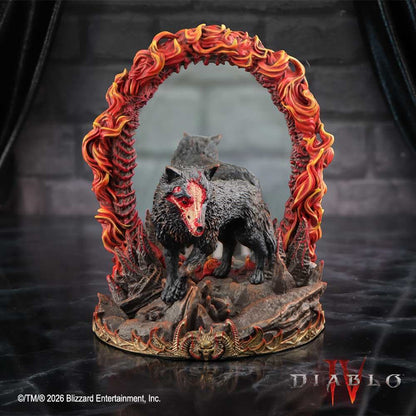 NEMESIS NOW - DIABLO DIABLO 4 MEPHISTO MIRROR STATUA 21.5 cm