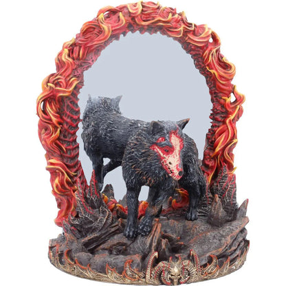 NEMESIS NOW - DIABLO DIABLO 4 MEPHISTO MIRROR STATUA 21.5 cm