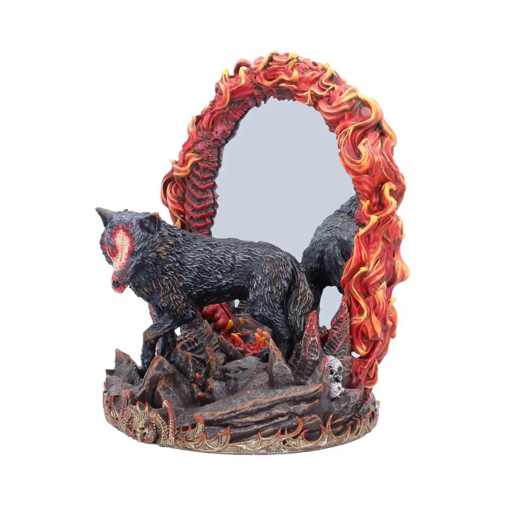 NEMESIS NOW - DIABLO DIABLO 4 MEPHISTO MIRROR STATUA 21.5 cm
