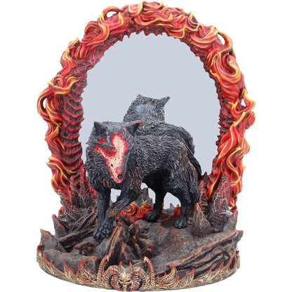 NEMESIS NOW - DIABLO DIABLO 4 MEPHISTO MIRROR STATUA 21.5 cm