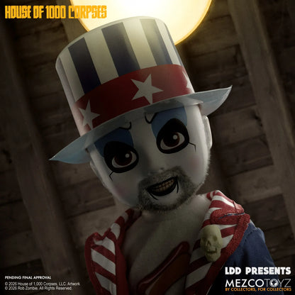 MEZCO TOYS LDD PRESENTS CAPTAIN SPAULDING ACTION FIGURE 25 cm