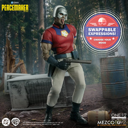 MEZCO TOYS ONE12 COLLECTIVE PEACEMAKER ACTION FIGURE 15 cm