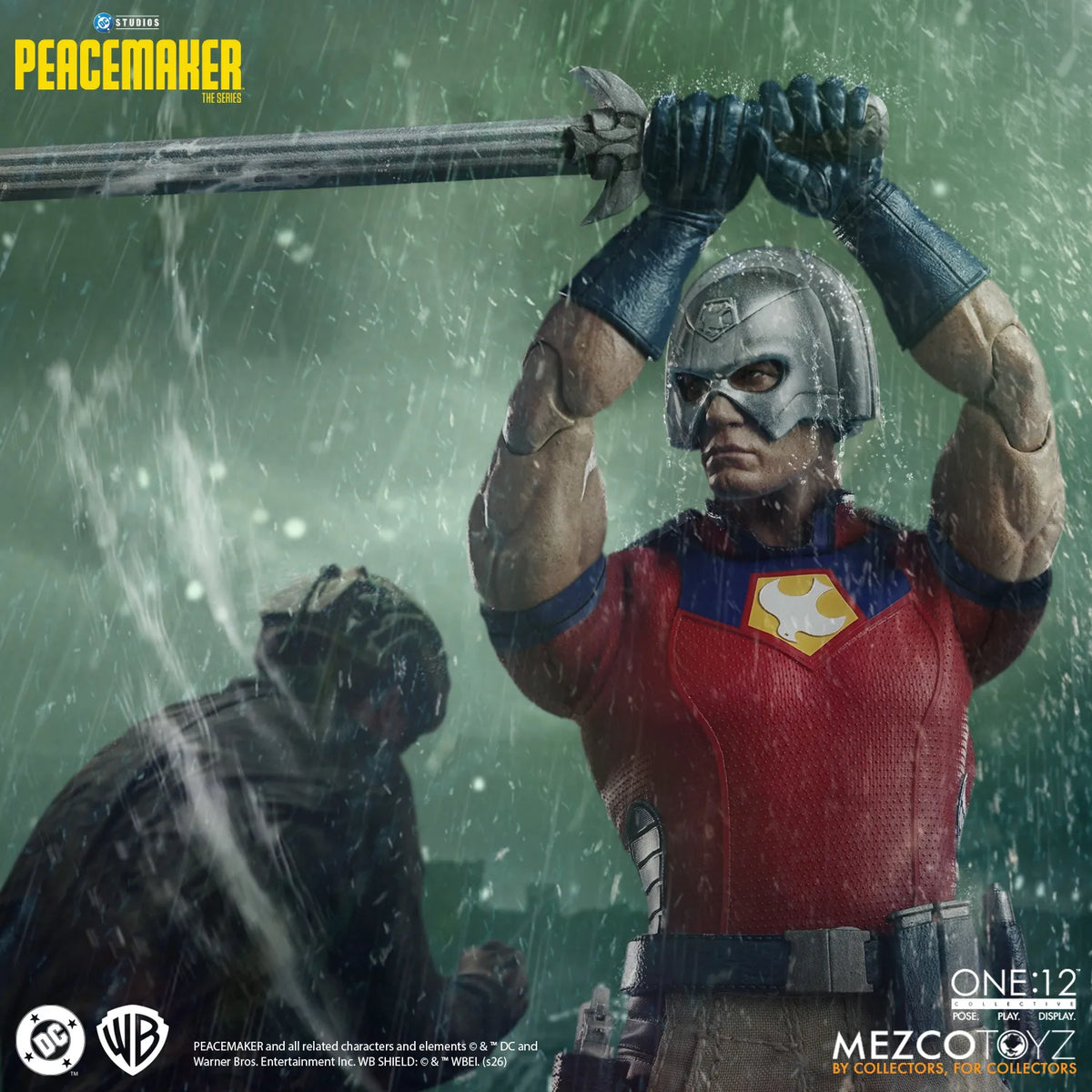 MEZCO TOYS ONE12 COLLECTIVE PEACEMAKER ACTION FIGURE 15 cm
