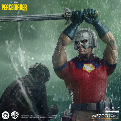 MEZCO TOYS ONE12 COLLECTIVE PEACEMAKER ACTION FIGURE 15 cm