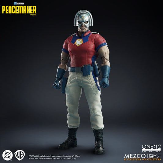 MEZCO TOYS ONE12 COLLECTIVE PEACEMAKER ACTION FIGURE 15 cm