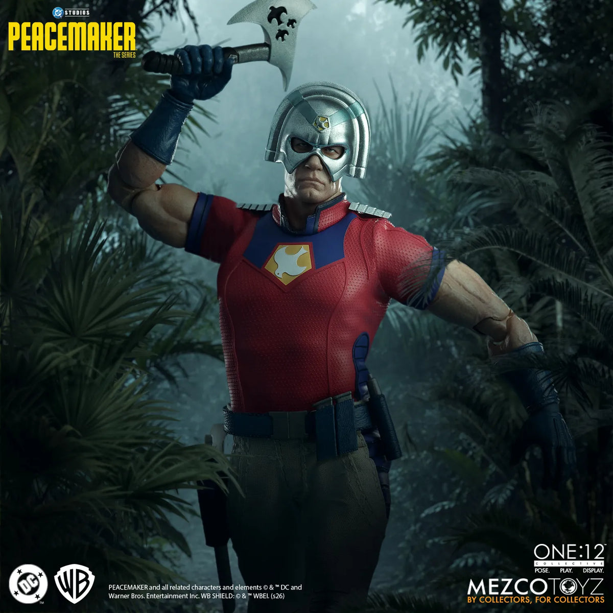 MEZCO TOYS ONE12 COLLECTIVE PEACEMAKER ACTION FIGURE 15 cm