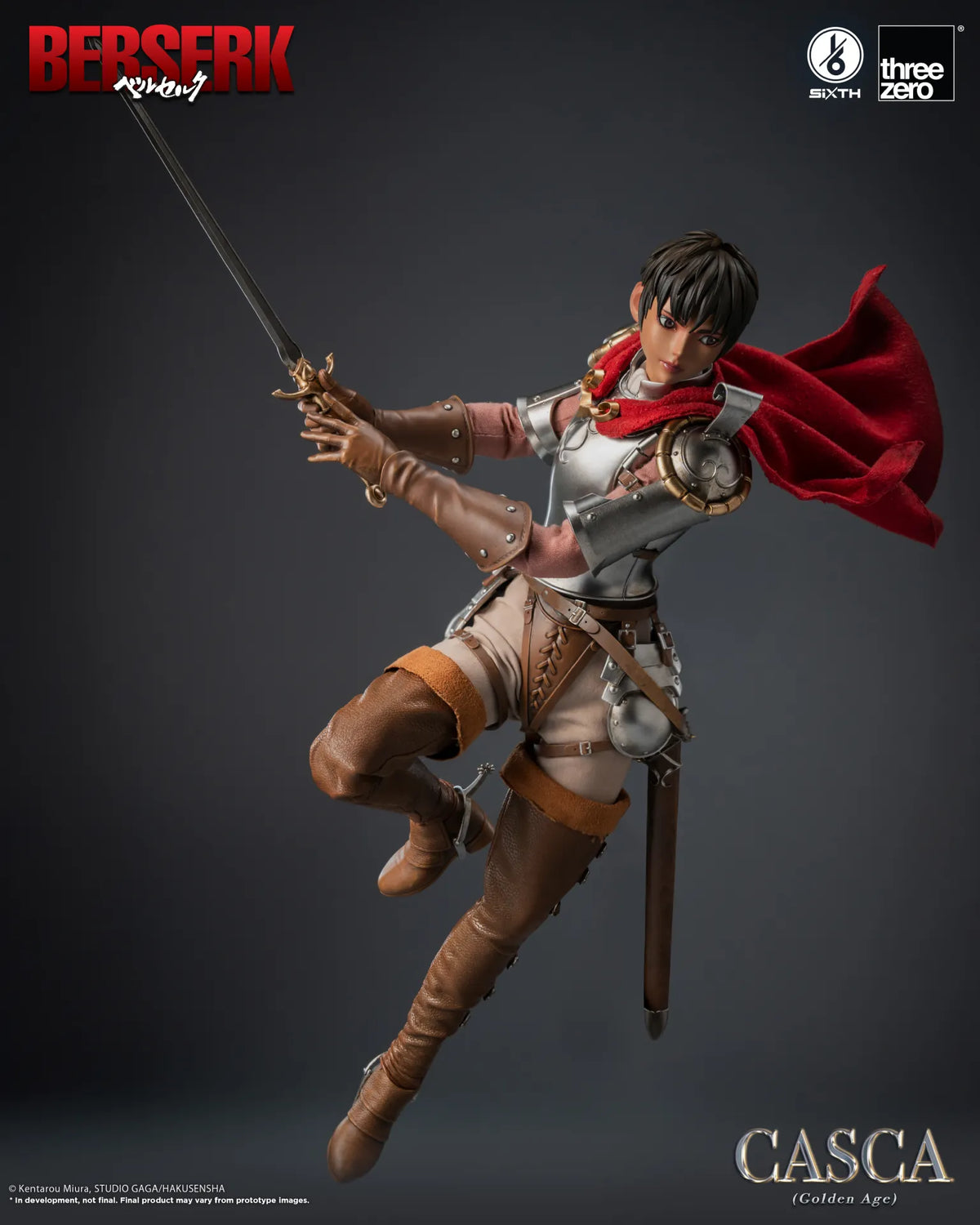 THREEA TOYS/THREEZERO CASCA - BERSERK GOLDEN AGE SCALE 1/6 ACTION FIGURE 27.5 cm