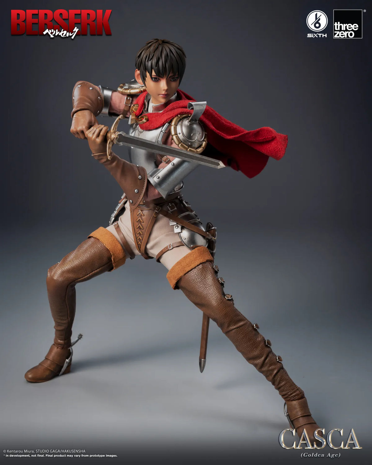 THREEA TOYS/THREEZERO CASCA - BERSERK GOLDEN AGE SCALE 1/6 ACTION FIGURE 27.5 cm
