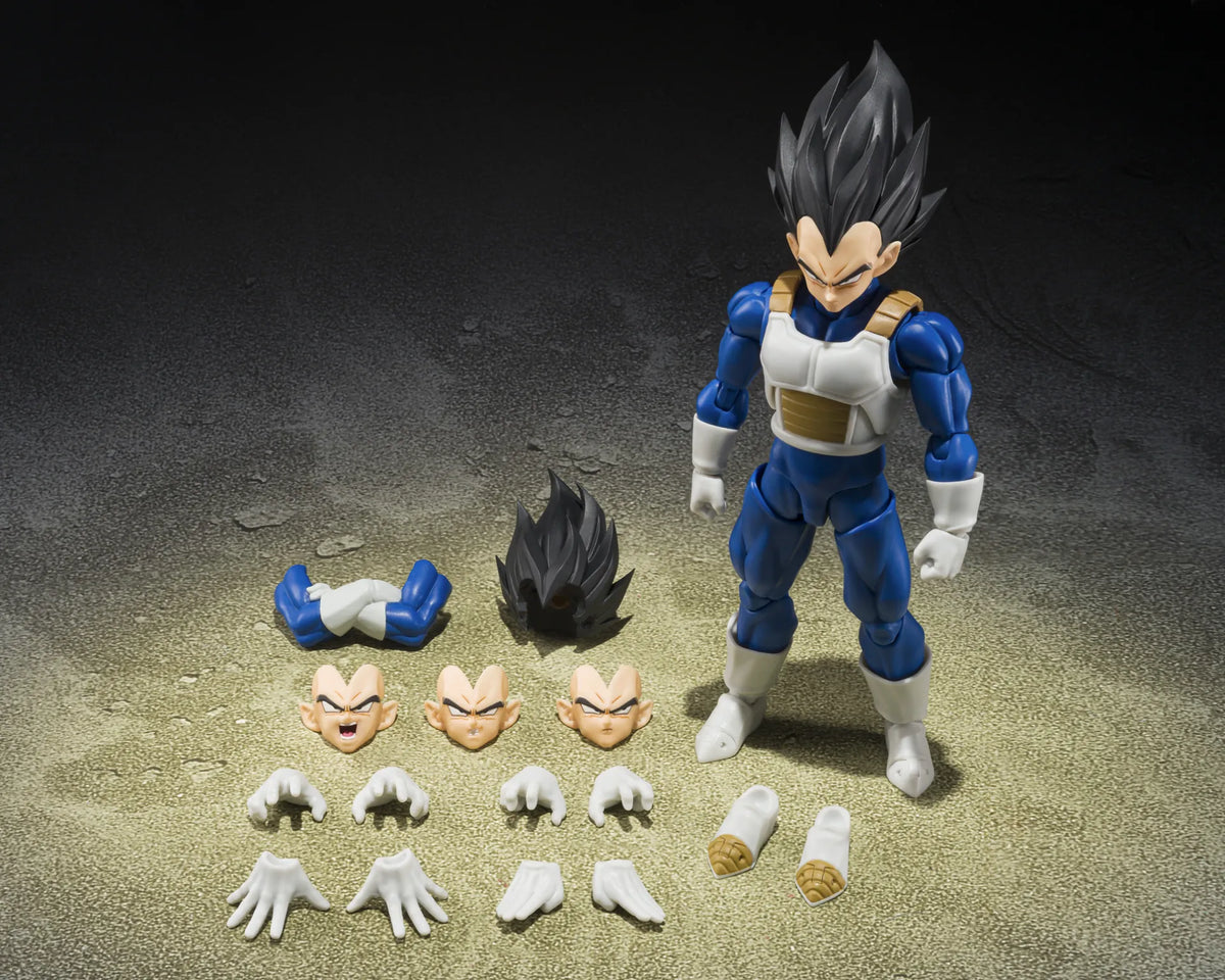 BANDAI - DRAGON BALL Z S.H.FIGUARTS VEGETA Z FIGHTER ACTION FIGURE 13.5 cm