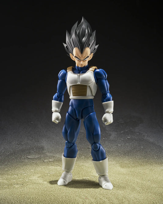BANDAI - DRAGON BALL Z S.H.FIGUARTS VEGETA Z FIGHTER ACTION FIGURE 13.5 cm