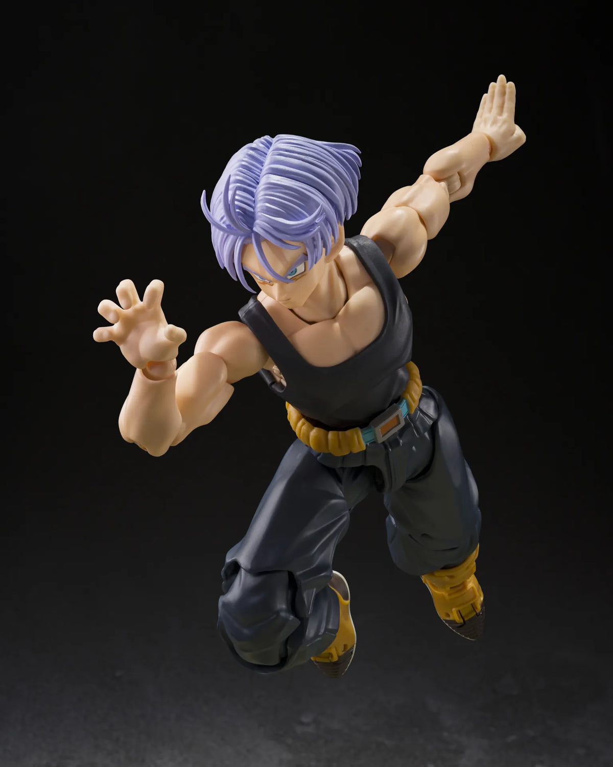 BANDAI - DRAGON BALL Z S.H.FIGUARTS TRUNKS Z-FIGHTERS GROUP BASE VER.B LIMITED EDITION ACTION FIGURE 14 cm LIMITED EDITION