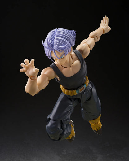 BANDAI - DRAGON BALL Z S.H.FIGUARTS TRUNKS Z-FIGHTERS GROUP BASE VER.B LIMITED EDITION ACTION FIGURE 14 cm LIMITED EDITION
