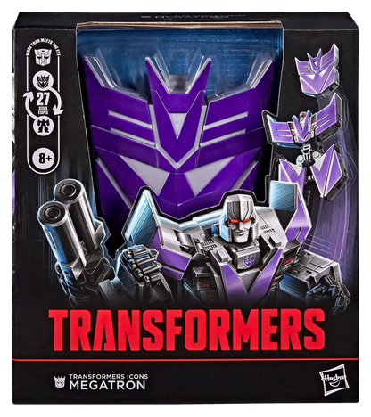 HASBRO MEGATRON - TRANSFORMERS ICONS ACTION FIGURE