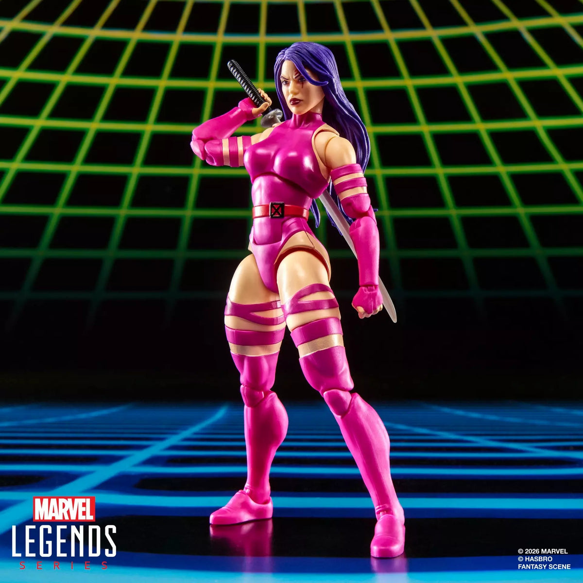 HASBRO WOLVERINE - MARVEL LEGENDS MARVEL GAMES PSYLOCKE S ACTION FIGURE