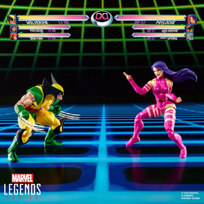 HASBRO WOLVERINE - MARVEL LEGENDS MARVEL GAMES PSYLOCKE S ACTION FIGURE