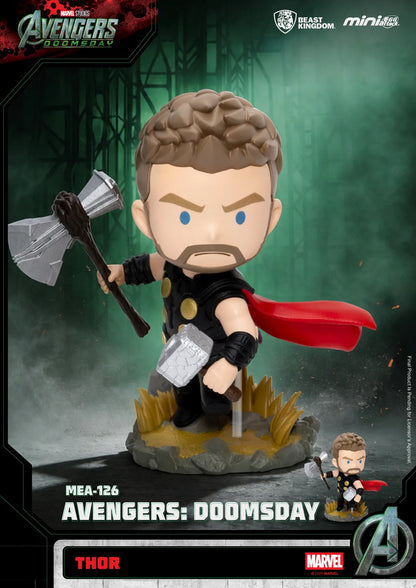 BEAST KINGDOM - MARVEL AVENGERS DOOMSDAY BLIND BOX SET (6) MINI FIGURA 9.6 cm