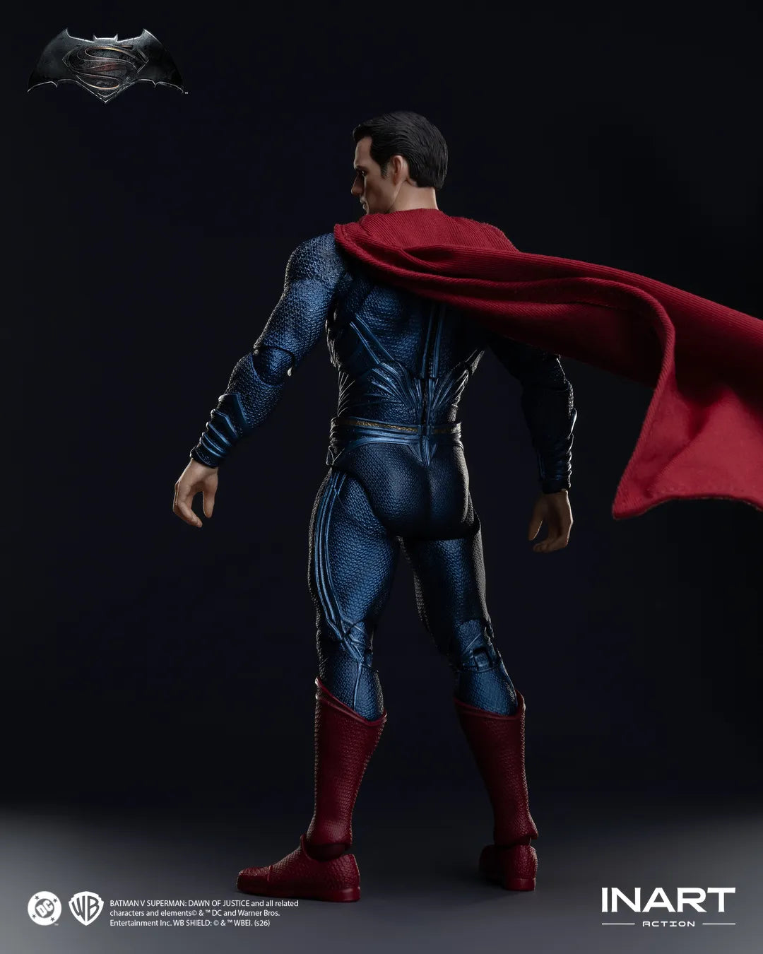 INART - DC COMICS BVS DAWN JUSTICE SUPERMAN 1/12 ACTION FIGURE 16.3 cm