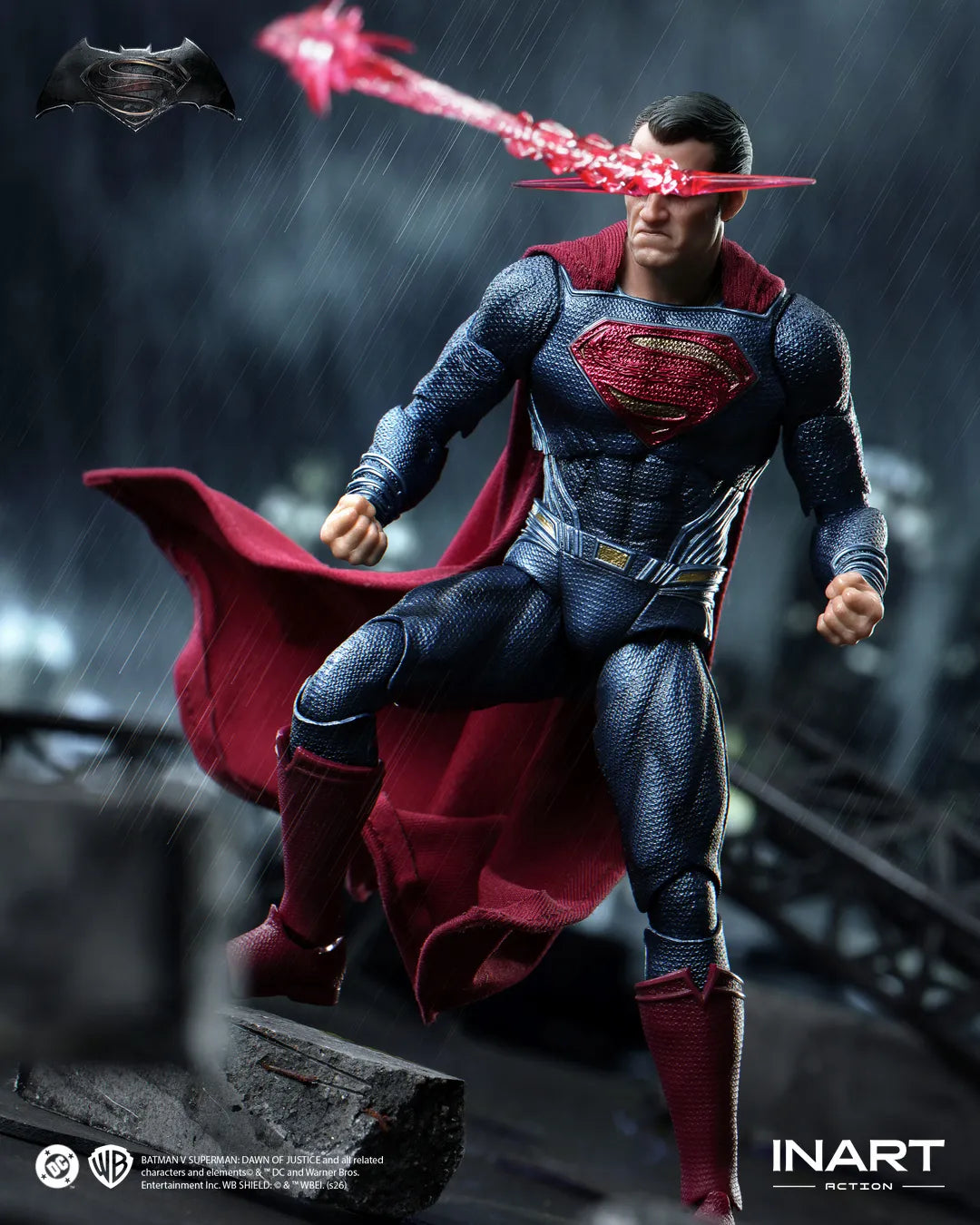 INART - DC COMICS BVS DAWN JUSTICE SUPERMAN 1/12 ACTION FIGURE 16.3 cm